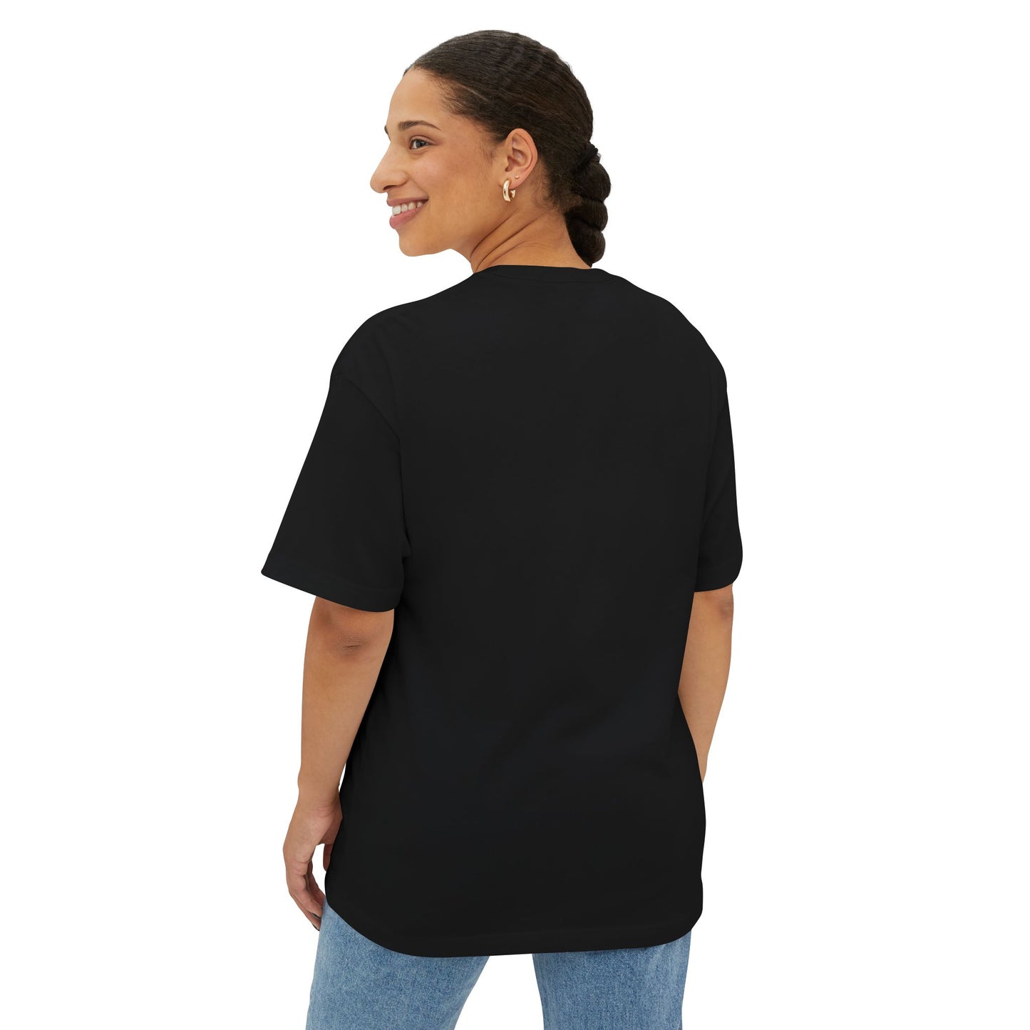 Stylish Unisex Oversized Boxy Tee - 'Israel Between The River & The Sea' Graphic T-Shirt