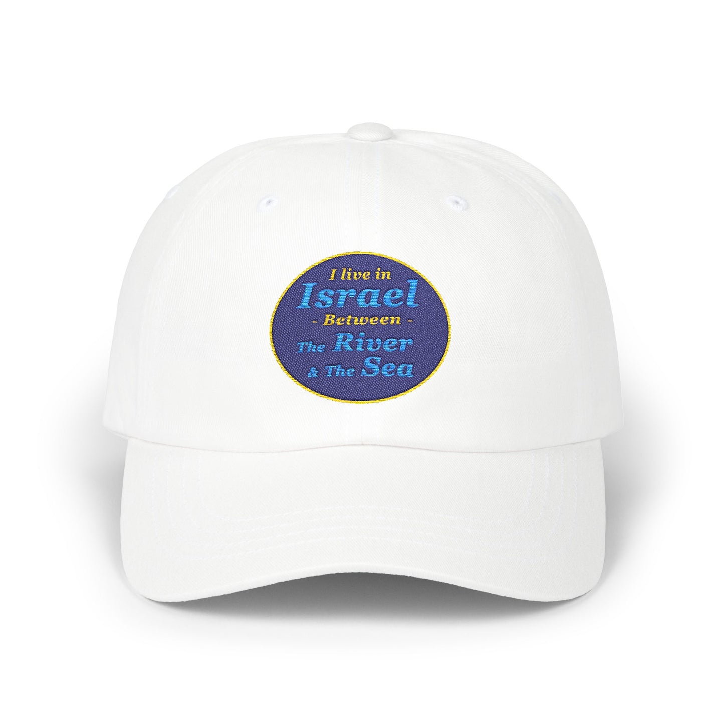 Israel Between River & Sea Dad Cap, Adjustable Cap, Gift & Casual Hat, Unisex Hat, Outdoor Accessory.