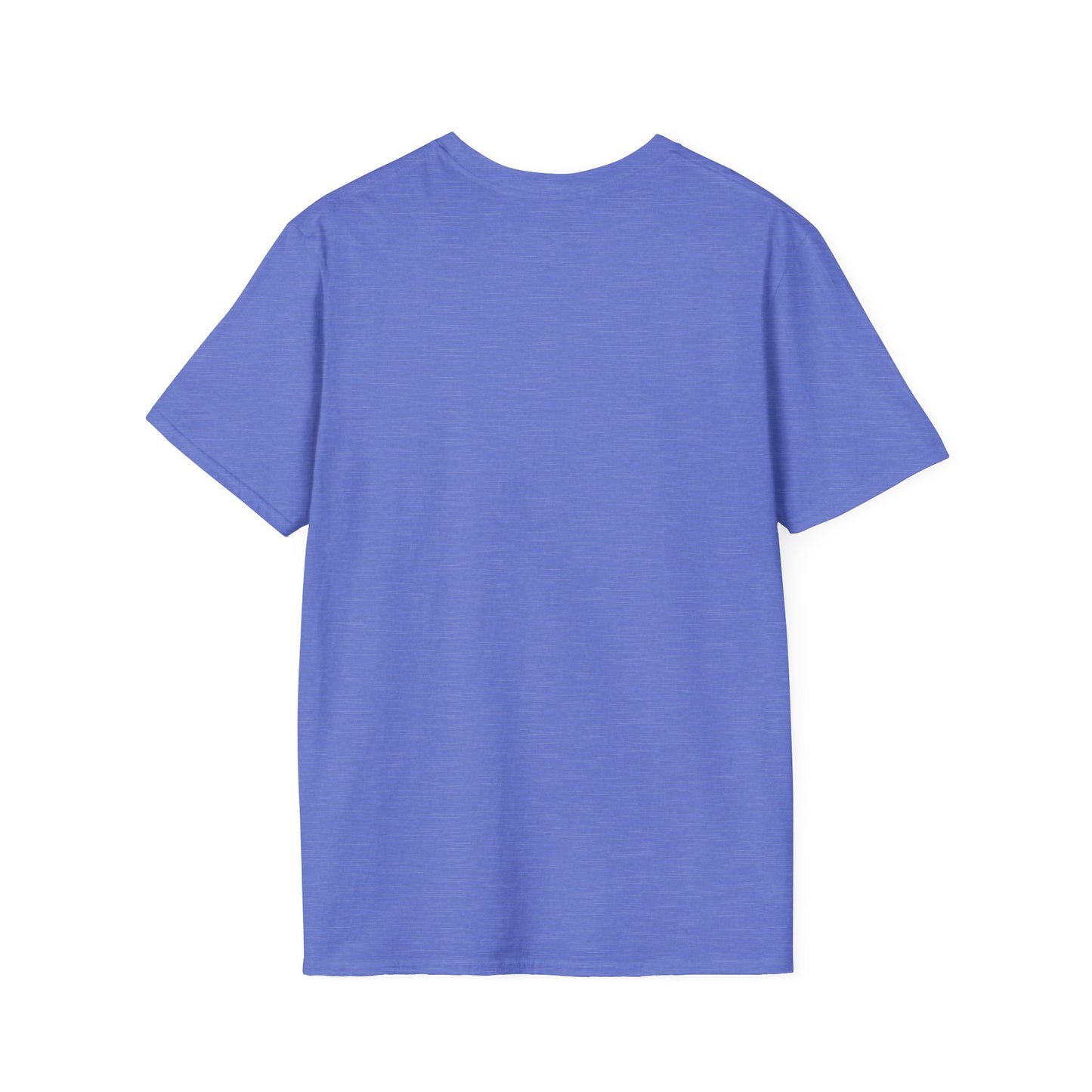 Unisex Softstyle T-Shirt - Peaceful Vibes Graphic Tee with Hebrew Text