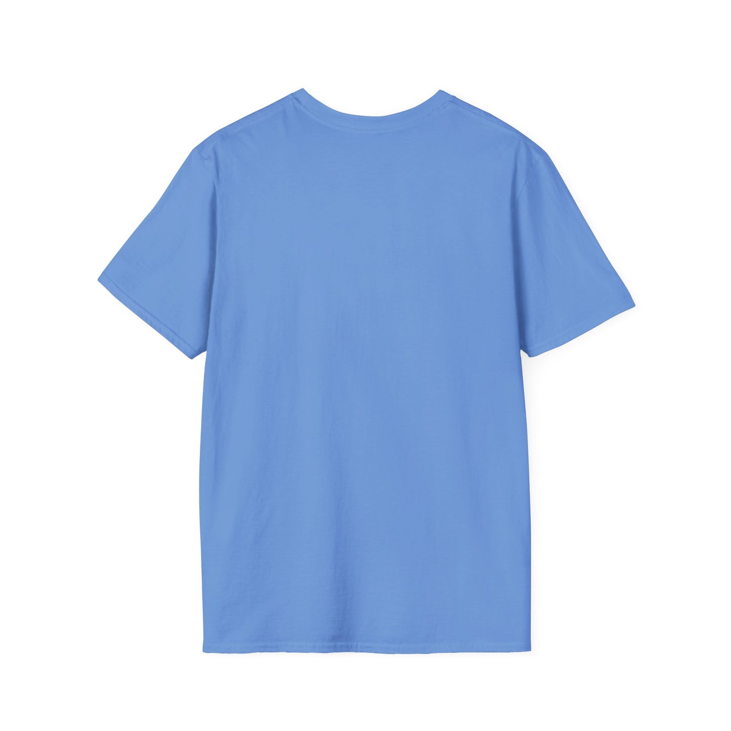 Unisex Softstyle T-Shirt - Peaceful Vibes Graphic Tee with Hebrew Text