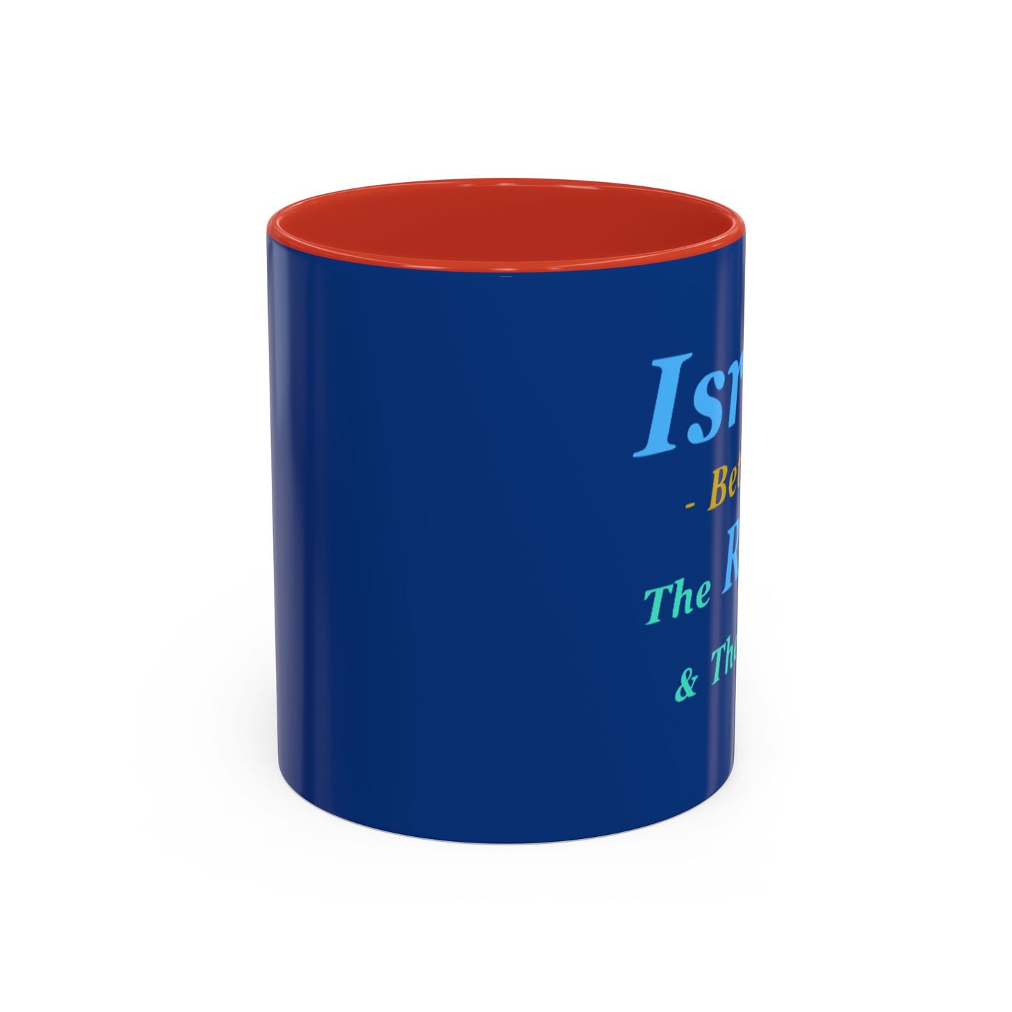 Inspirational Accent Coffee Mug - "Israel Between The River & The Sea" - Perfect Gift for Coffee Lovers