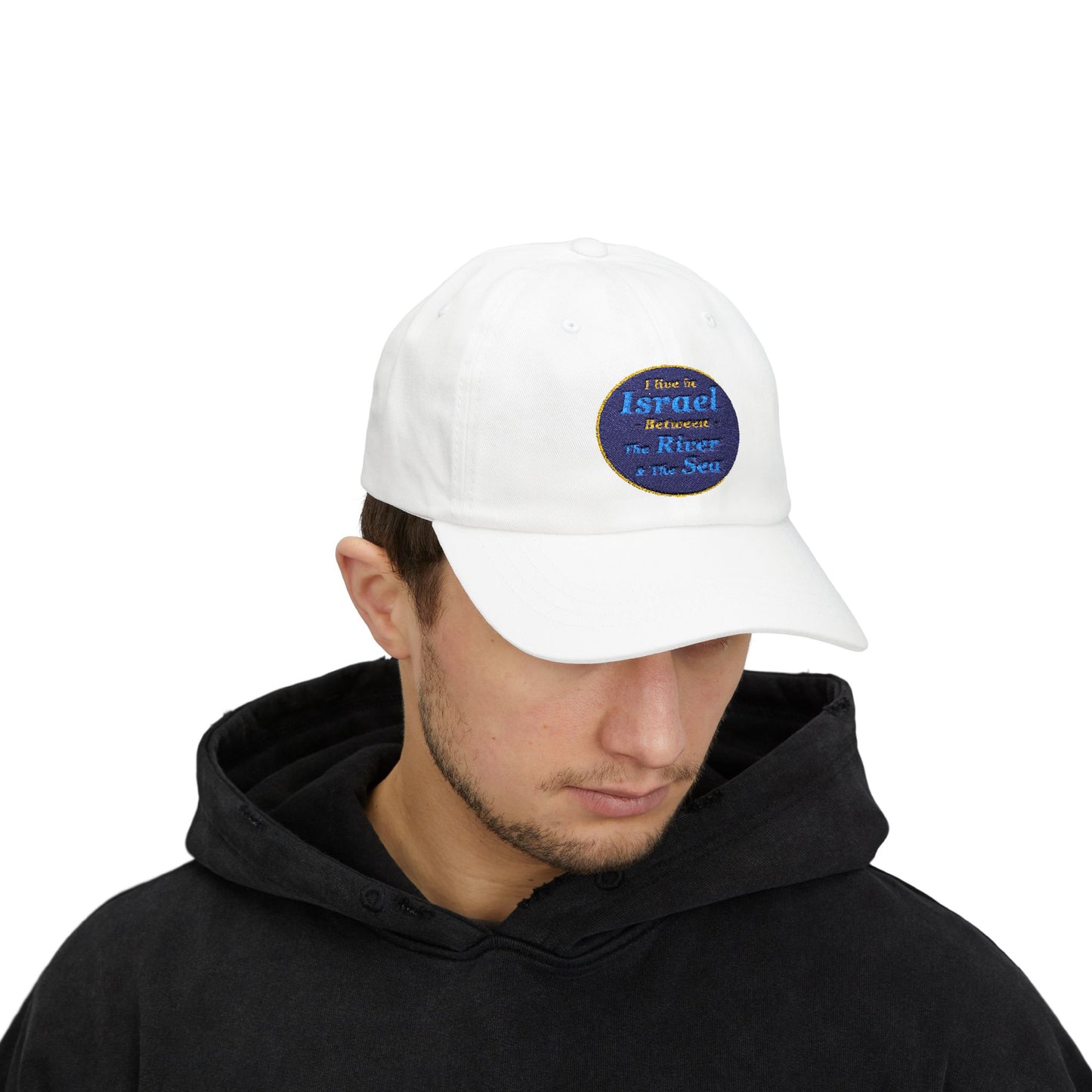 Israel Between River & Sea Dad Cap, Adjustable Cap, Gift & Casual Hat, Unisex Hat, Outdoor Accessory.
