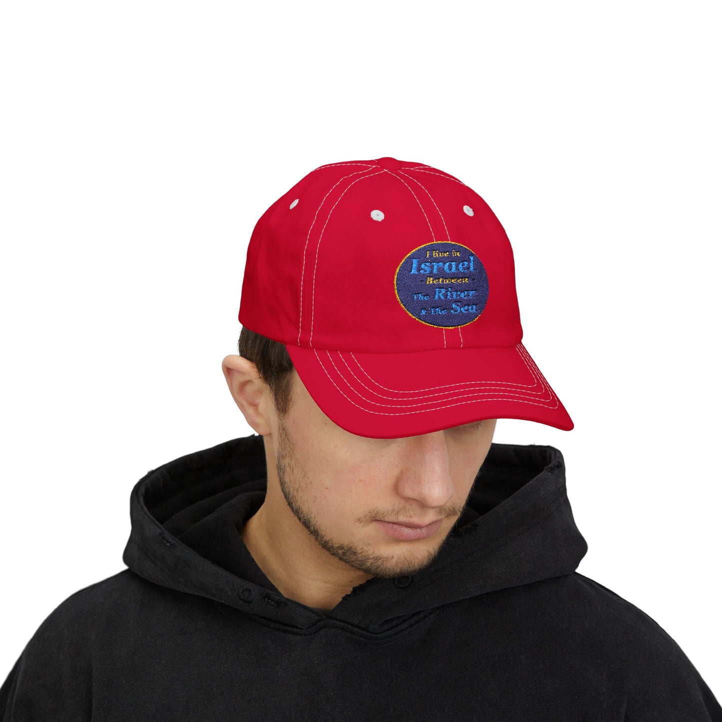 Israel Between River & Sea Dad Cap, Adjustable Cap, Gift & Casual Hat, Unisex Hat, Outdoor Accessory.
