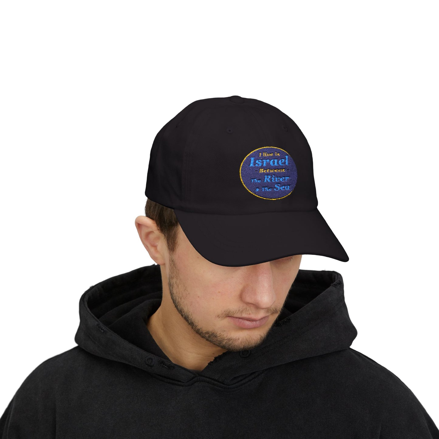 Israel Between River & Sea Dad Cap, Adjustable Cap, Gift & Casual Hat, Unisex Hat, Outdoor Accessory.