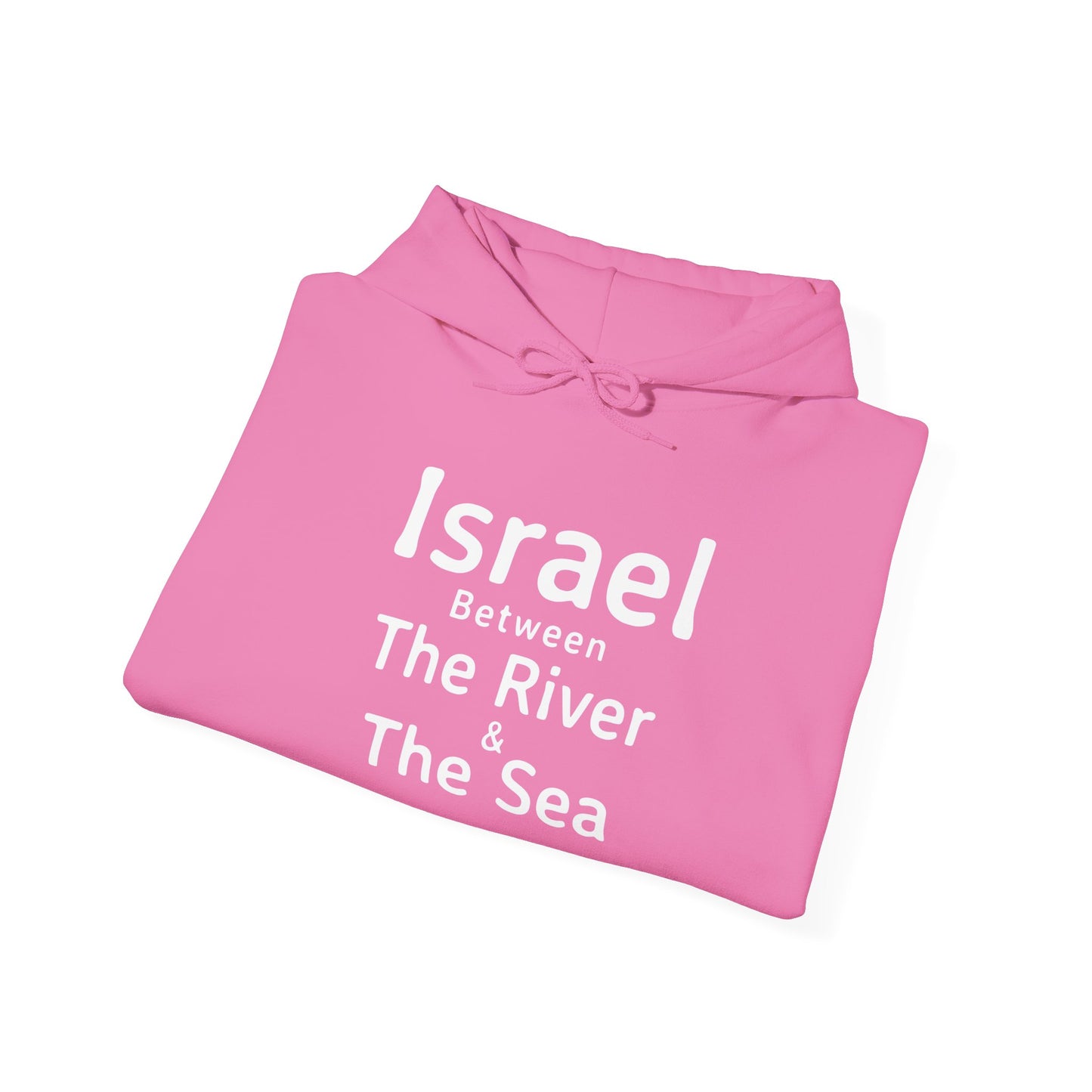 Unisex Hooded Sweatshirt - 'Israel Between The River & The Sea'