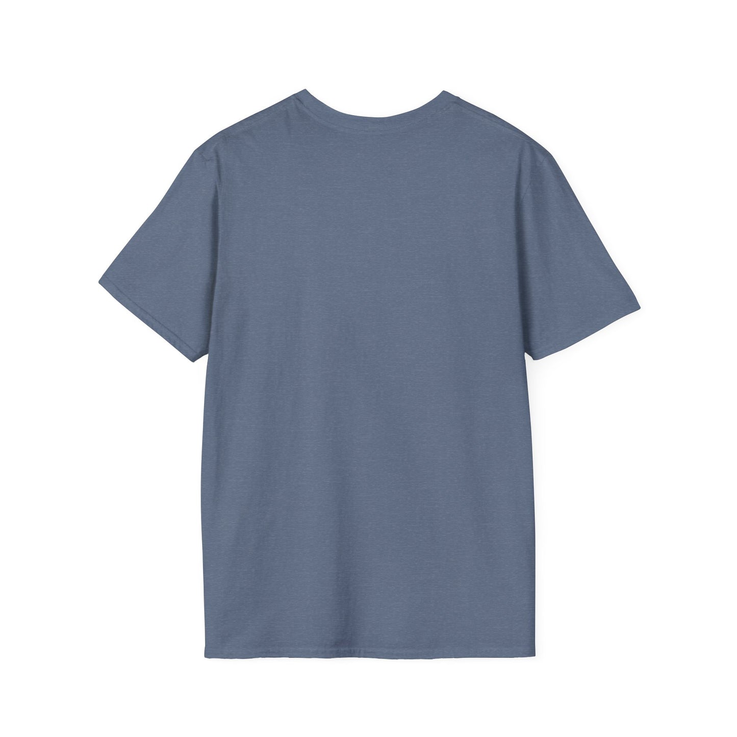 Unisex Softstyle T-Shirt - Peaceful Vibes Graphic Tee with Hebrew Text