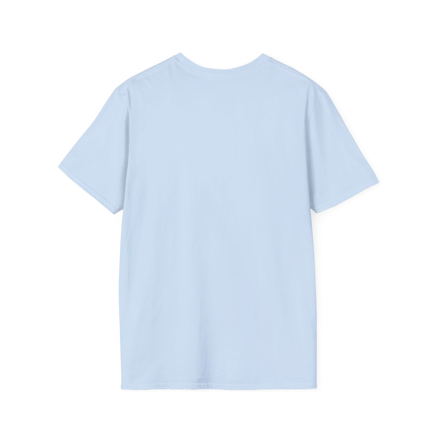 Unisex Softstyle T-Shirt - Peaceful Vibes Graphic Tee with Hebrew Text