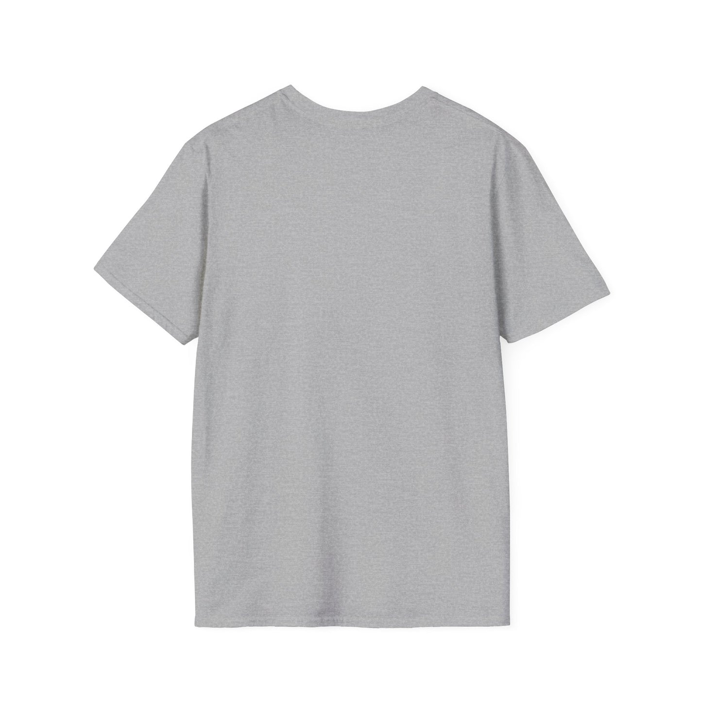 Unisex Softstyle T-Shirt - Peaceful Vibes Graphic Tee with Hebrew Text