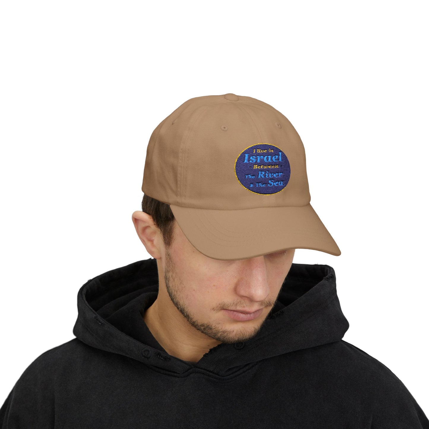Israel Between River & Sea Dad Cap, Adjustable Cap, Gift & Casual Hat, Unisex Hat, Outdoor Accessory.