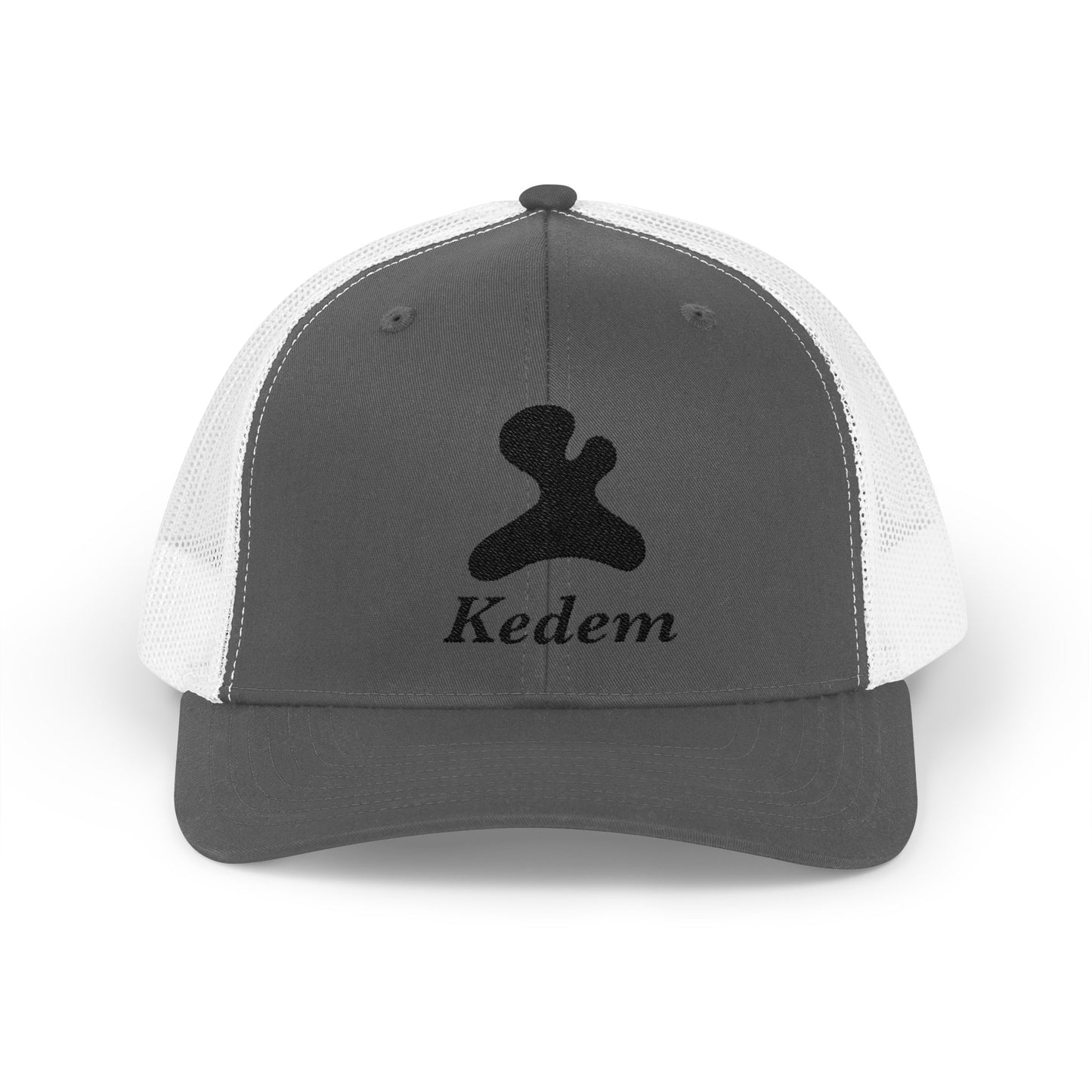 Stylish Snapback Trucker Cap with Kedem Design - Perfect for Casual Outings, Outdoor Adventures, Gifts, and Festivals