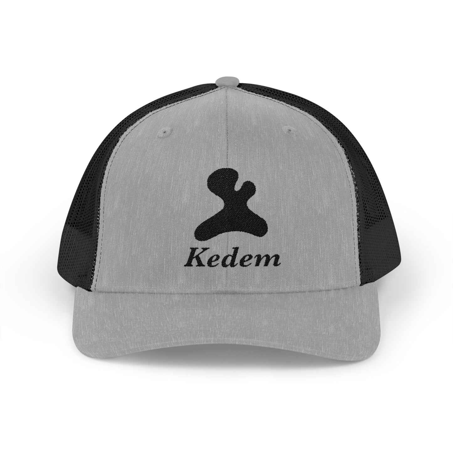 Stylish Snapback Trucker Cap with Kedem Design - Perfect for Casual Outings, Outdoor Adventures, Gifts, and Festivals