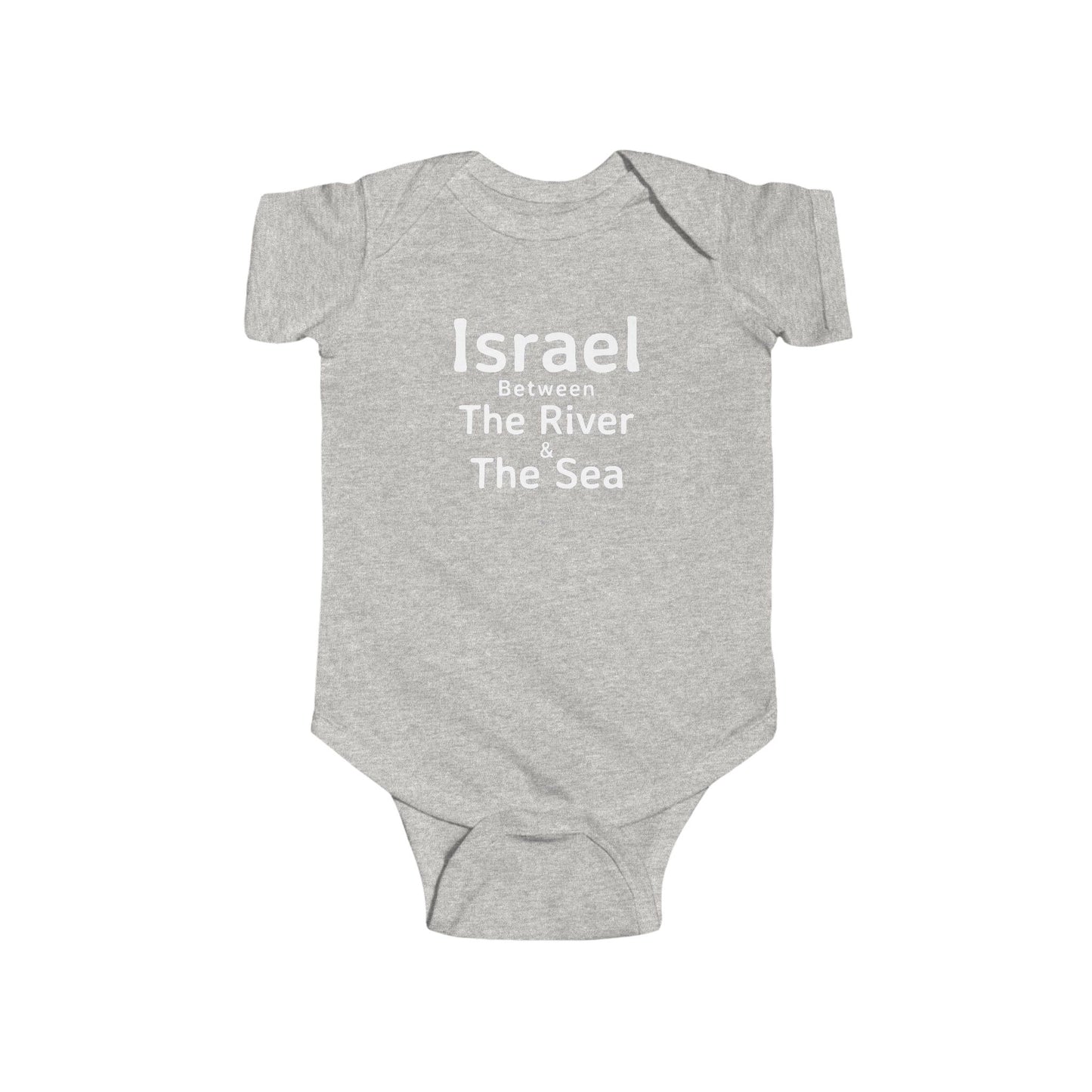 Israel River and Sea Baby Bodysuit | Infant Gift, Cute Baby Outfit, Newborn Clothes, Toddler Apparel, Baby Shower Gift
