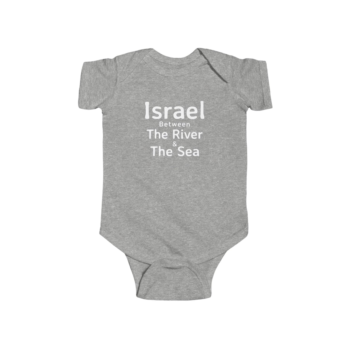 Israel River and Sea Baby Bodysuit | Infant Gift, Cute Baby Outfit, Newborn Clothes, Toddler Apparel, Baby Shower Gift