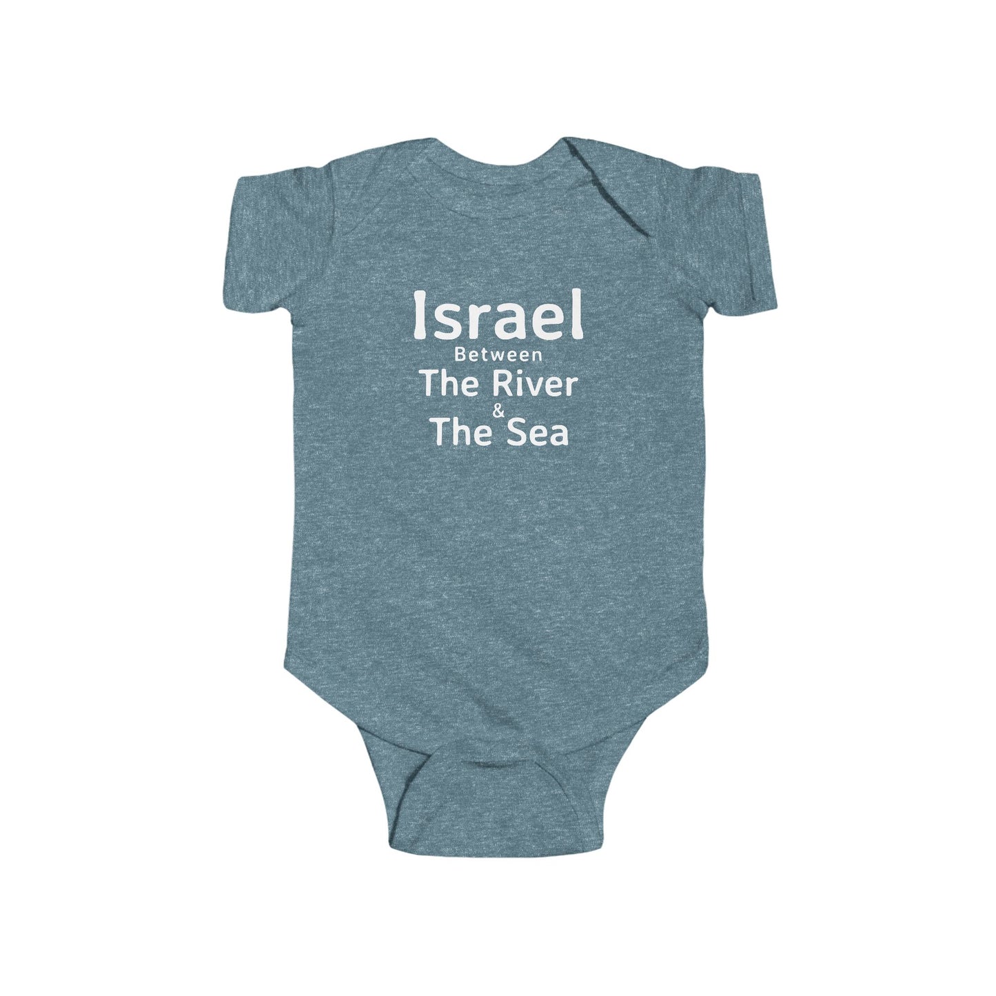 Israel River and Sea Baby Bodysuit | Infant Gift, Cute Baby Outfit, Newborn Clothes, Toddler Apparel, Baby Shower Gift