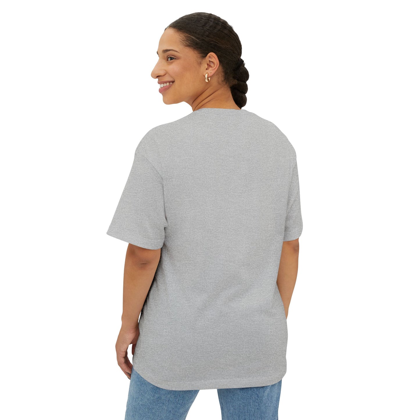 Stylish Unisex Oversized Boxy Tee - 'Israel Between The River & The Sea' Graphic T-Shirt