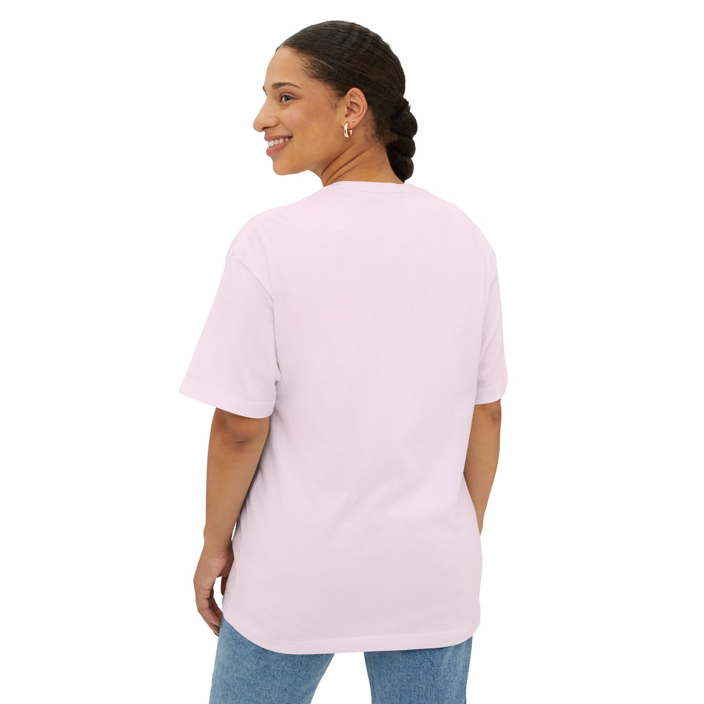 Stylish Unisex Oversized Boxy Tee - 'Israel Between The River & The Sea' Graphic T-Shirt