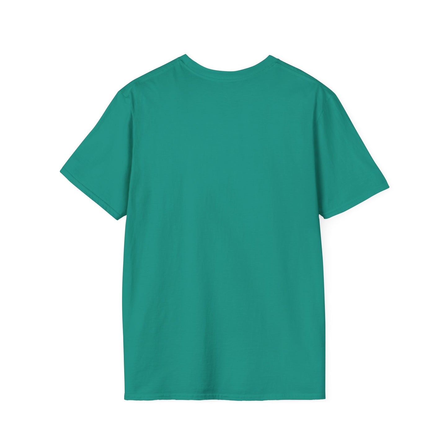 Unisex Softstyle T-Shirt - Peaceful Vibes Graphic Tee with Hebrew Text