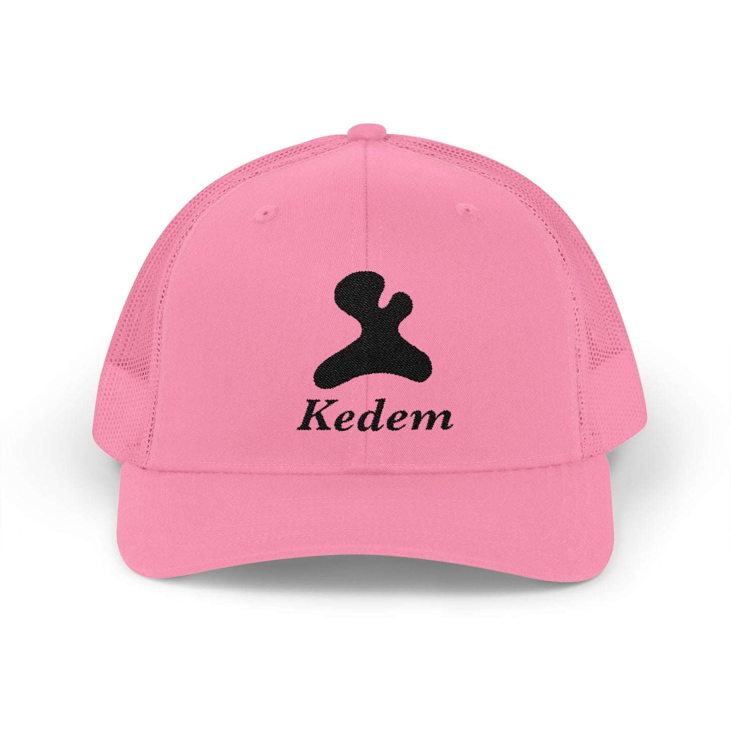 Stylish Snapback Trucker Cap with Kedem Design - Perfect for Casual Outings, Outdoor Adventures, Gifts, and Festivals