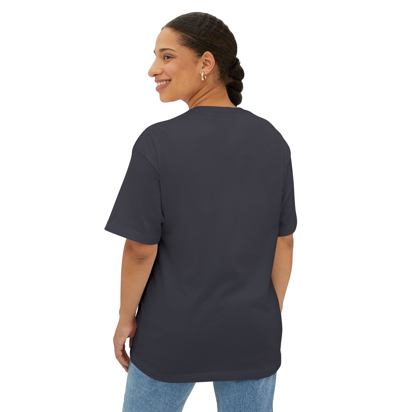 Stylish Unisex Oversized Boxy Tee - 'Israel Between The River & The Sea' Graphic T-Shirt