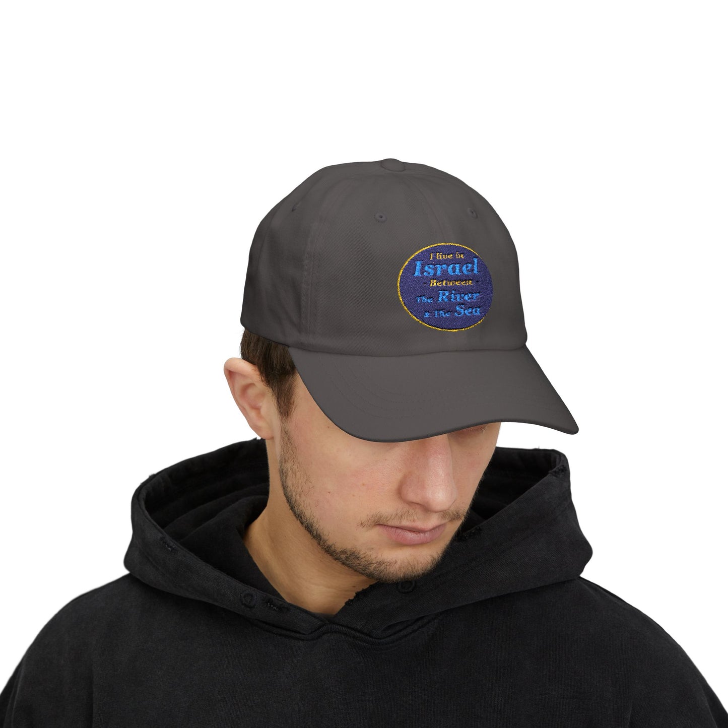 Israel Between River & Sea Dad Cap, Adjustable Cap, Gift & Casual Hat, Unisex Hat, Outdoor Accessory.