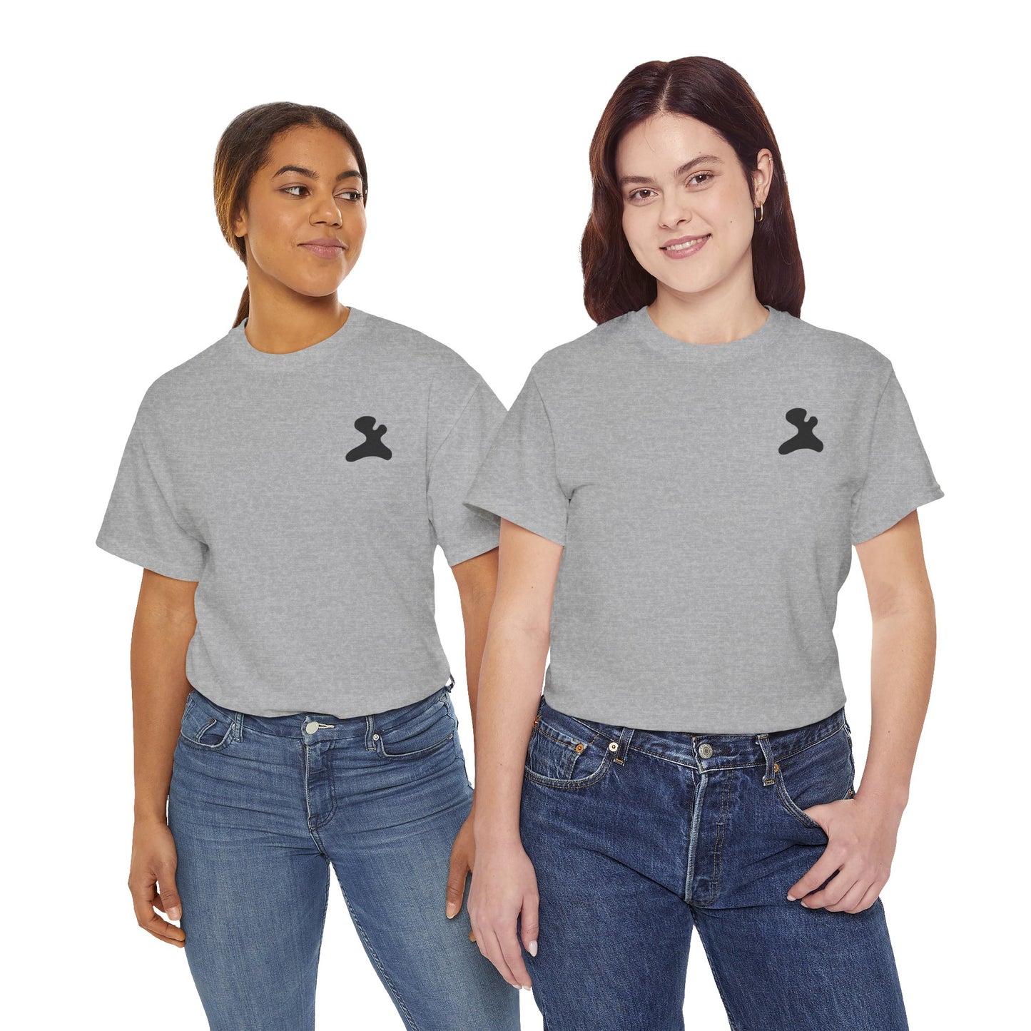 Unisex Heavy Cotton T-Shirt - Made in Kedem logo, Casual Wear, Everyday Outfit, Eco-Friendly Gift, Comfortable Apparel.