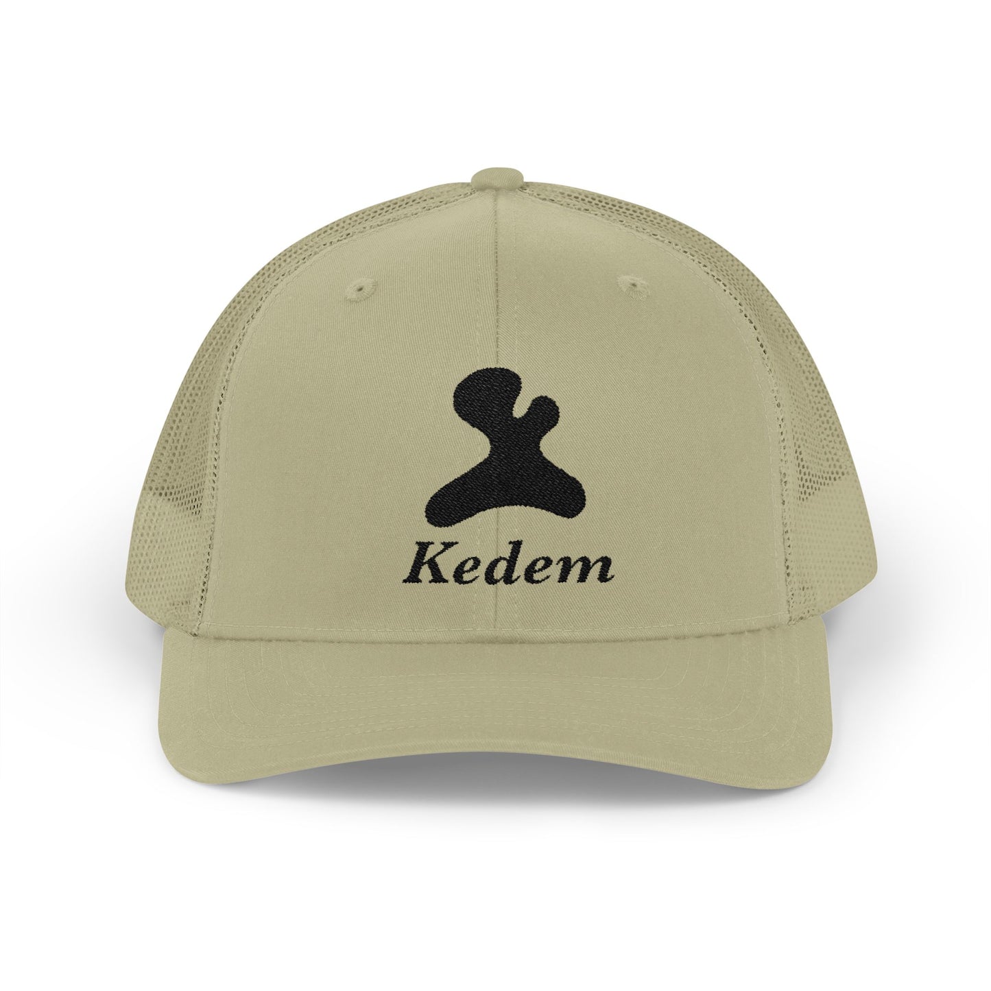 Stylish Snapback Trucker Cap with Kedem Design - Perfect for Casual Outings, Outdoor Adventures, Gifts, and Festivals