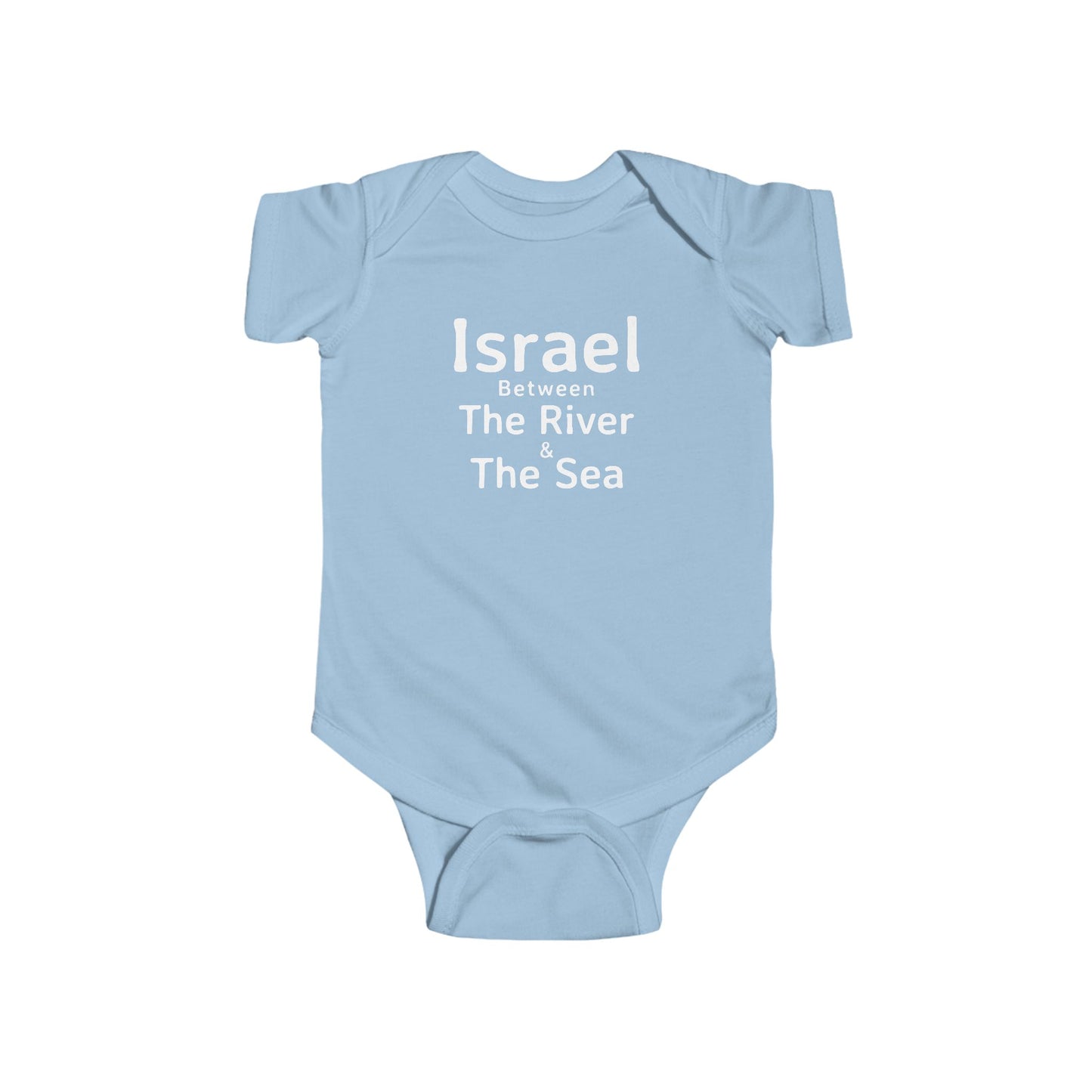 Israel River and Sea Baby Bodysuit | Infant Gift, Cute Baby Outfit, Newborn Clothes, Toddler Apparel, Baby Shower Gift