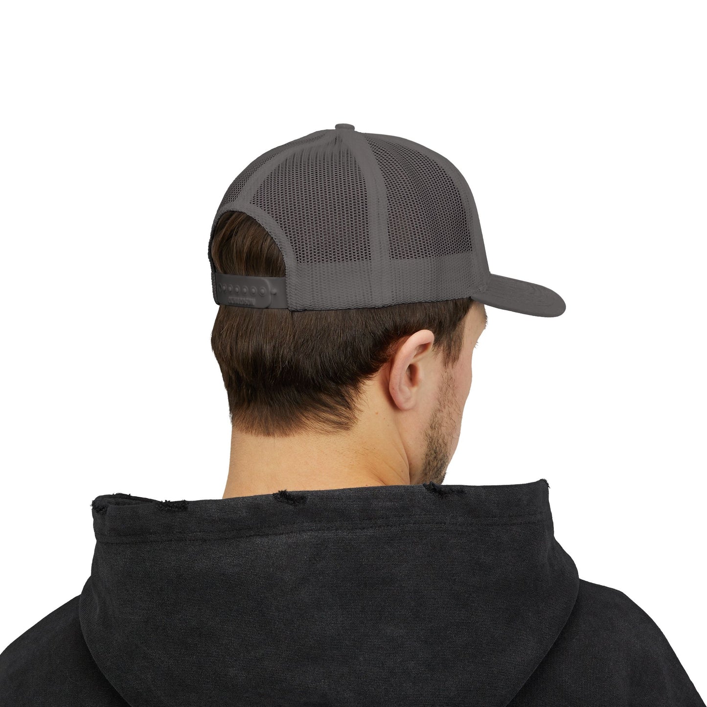 Stylish Snapback Trucker Cap with Kedem Design - Perfect for Casual Outings, Outdoor Adventures, Gifts, and Festivals