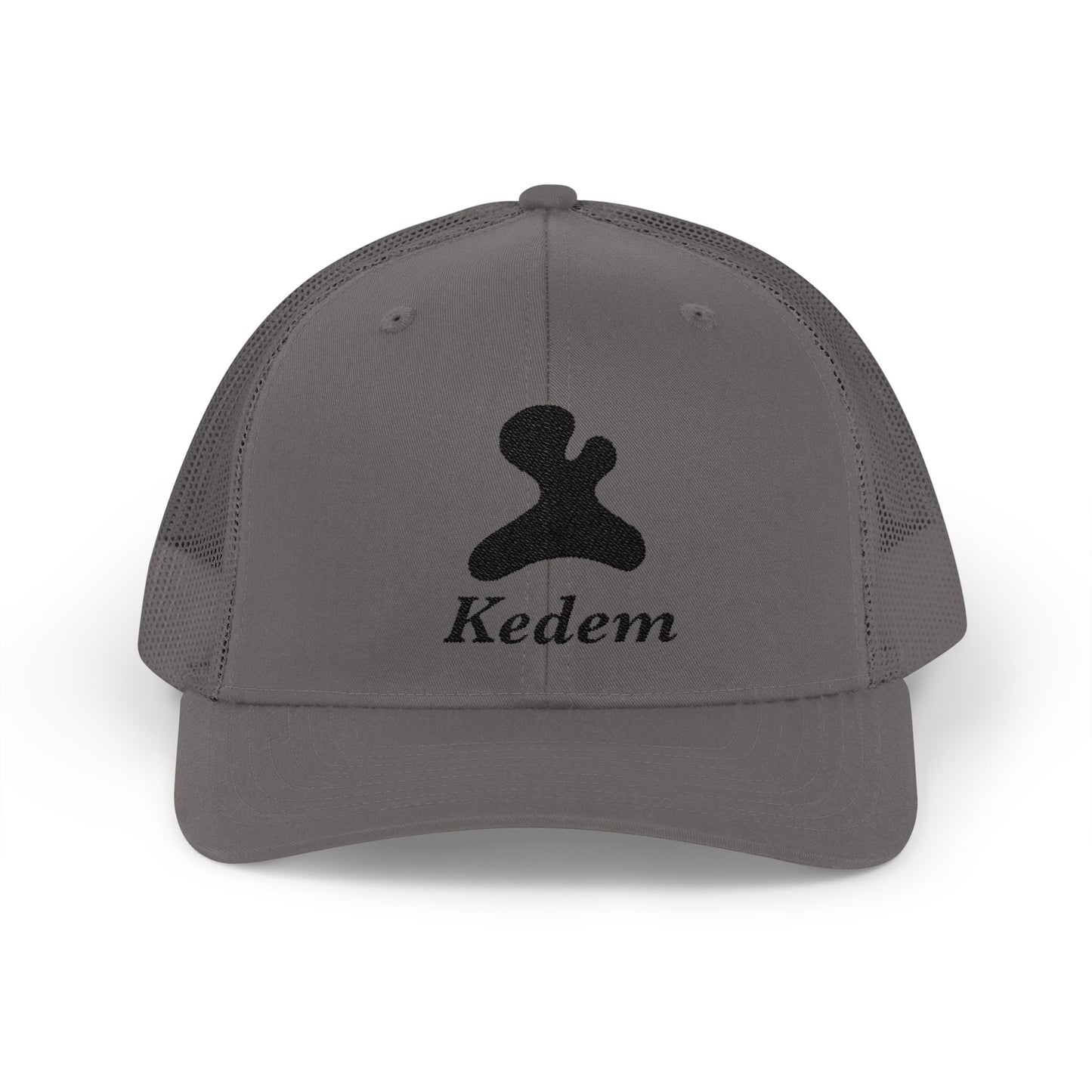 Stylish Snapback Trucker Cap with Kedem Design - Perfect for Casual Outings, Outdoor Adventures, Gifts, and Festivals