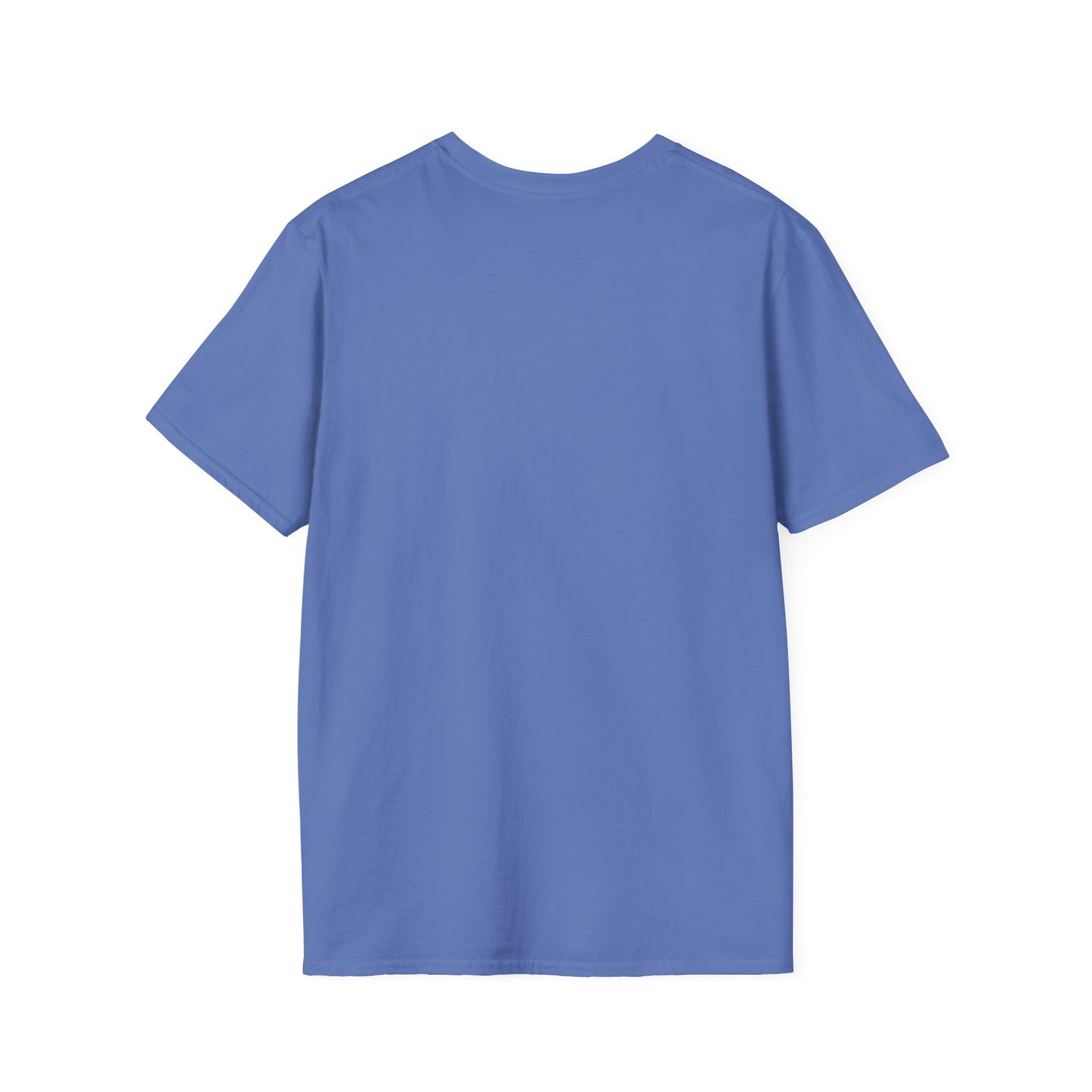 Unisex Softstyle T-Shirt - Peaceful Vibes Graphic Tee with Hebrew Text