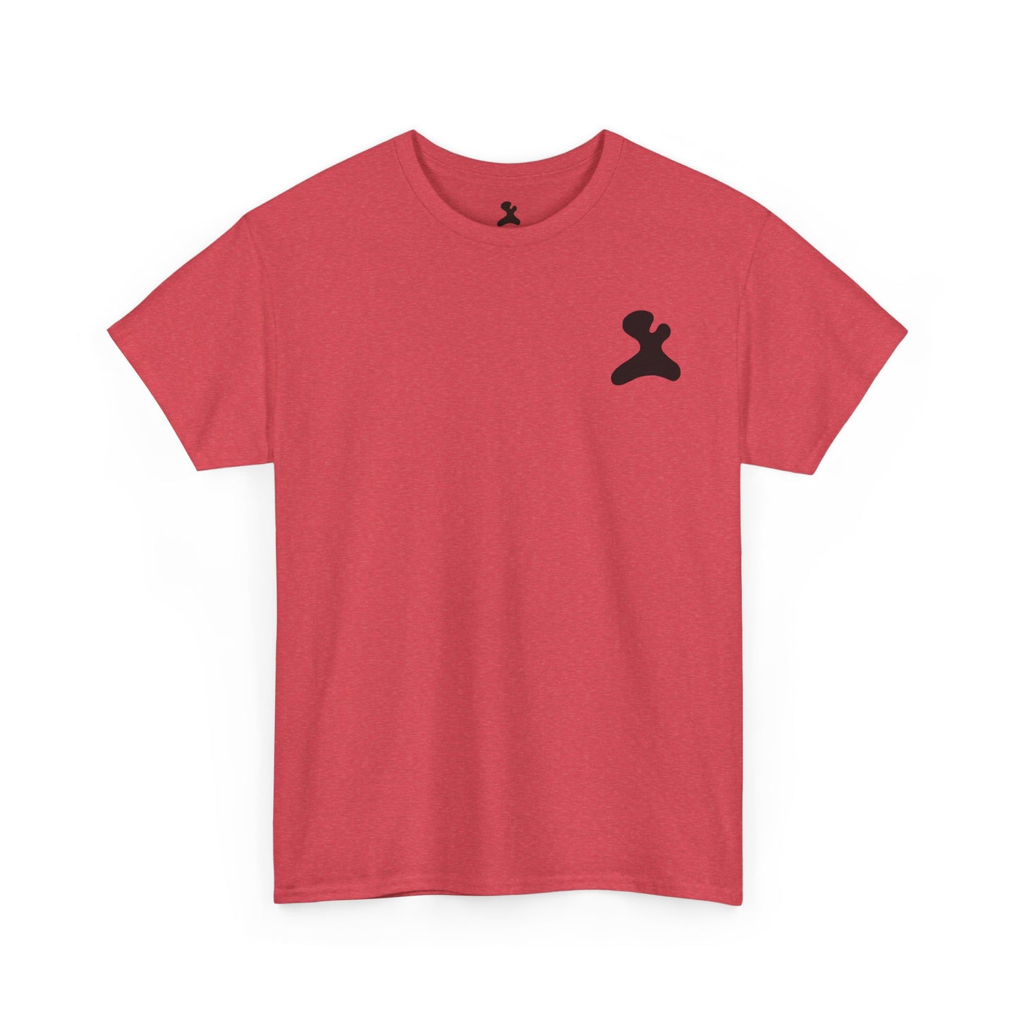 Unisex Heavy Cotton T-Shirt - Made in Kedem logo, Casual Wear, Everyday Outfit, Eco-Friendly Gift, Comfortable Apparel.