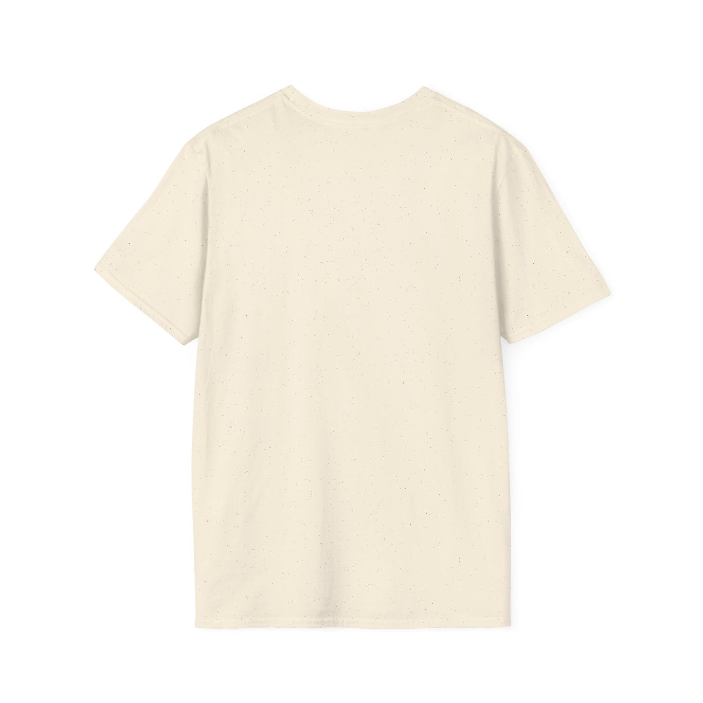 Unisex Softstyle T-Shirt - Peaceful Vibes Graphic Tee with Hebrew Text